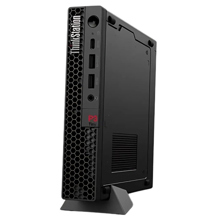 Refurbished Lenovo ThinkStation P3 Mini Intel Core i7-14700 16GB RAM 512GB SSD T400 Windows 11 Pro Workstation PC