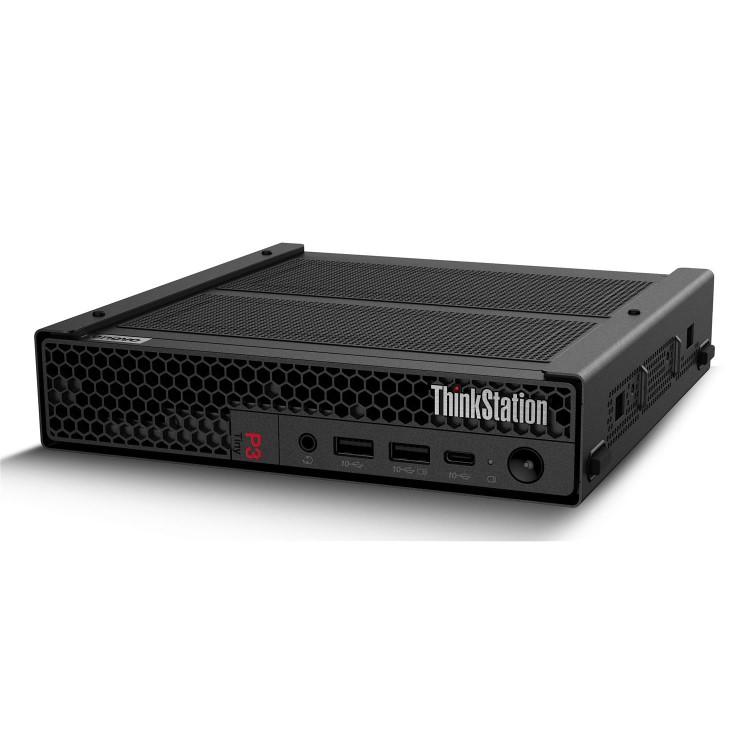 Refurbished Lenovo ThinkStation P3 Tiny Intel Core i7 14700 32GB RAM 1TB SSD T1000 Windows 11 Pro Mini Workstation PC