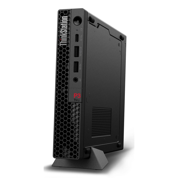 Refurbished Lenovo ThinkStation P3 Tiny Intel Core i7 14700 32GB RAM 1TB SSD T1000 Windows 11 Pro Mini Workstation PC