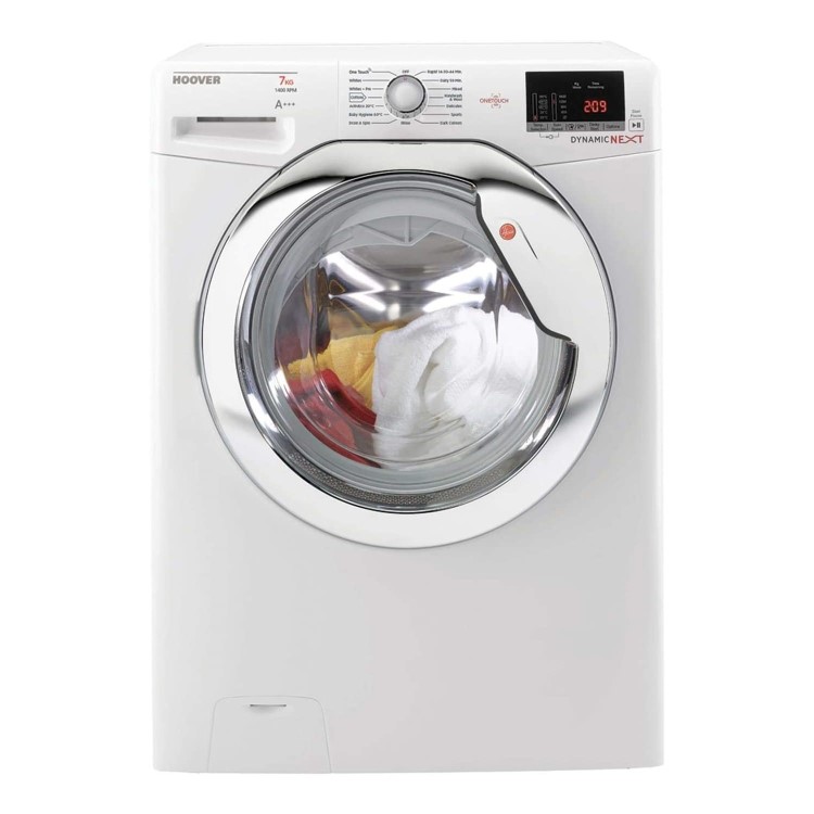 Hoover Dynamic Next DXOC 47C3/1-80 Freestanding 7KG 1400 Spin Washing Machine