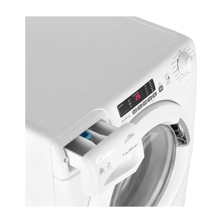 Candy Grand'O Vita GVSW496D Smart Freestanding 9/6KG 1400 Spin Washer Dryer White