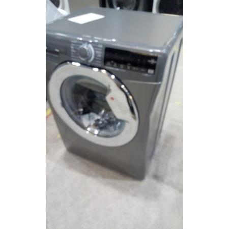 Refurbished Hoover H-Wash 300 H3WS68TAMCGE Smart Freestanding 8KG 1600 Spin Washing Machine Graphite