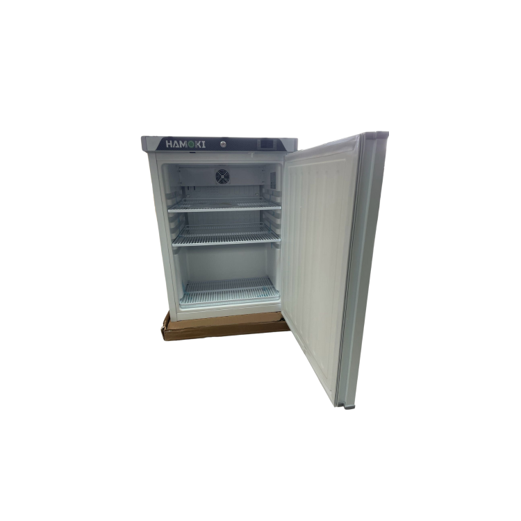 Refurbished Hamoki HA-F200SS Undercounter Freezer in Stainless Steel - 128ltr Gross Capacity