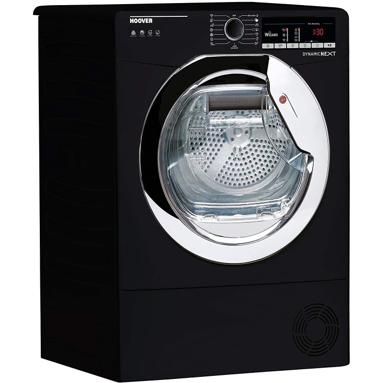 Refurbished Hoover DXOC10TCEB Smart Freestanding Condenser 10KG Tumble Dryer Black