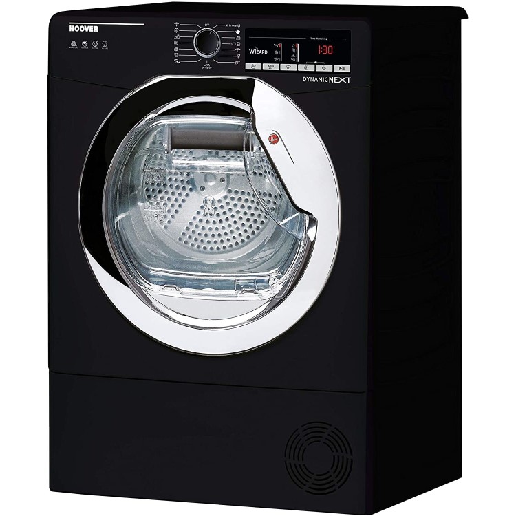 Refurbished Hoover DXOC10TCEB Smart Freestanding Condenser 10KG Tumble Dryer Black