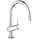 31358001 Minta Touch C-Spout Single Lever Kitchen Tap - Chrome