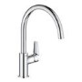 Grohe BauEdge Single Lever Monobloc Mixer Kitchen Tap- Chrome
