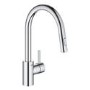 Grohe Eurosmart Chrome Single Lever Pull Out Kitchen Mixer Tap