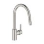 Grohe Feel Single Lever C- Spout Dual Spray Kitchen Mixer Tap - Supersteel