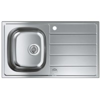 Grohe K200 Single bowl Inset Left or Right Chrome Stainless Steel Kitchen Sink