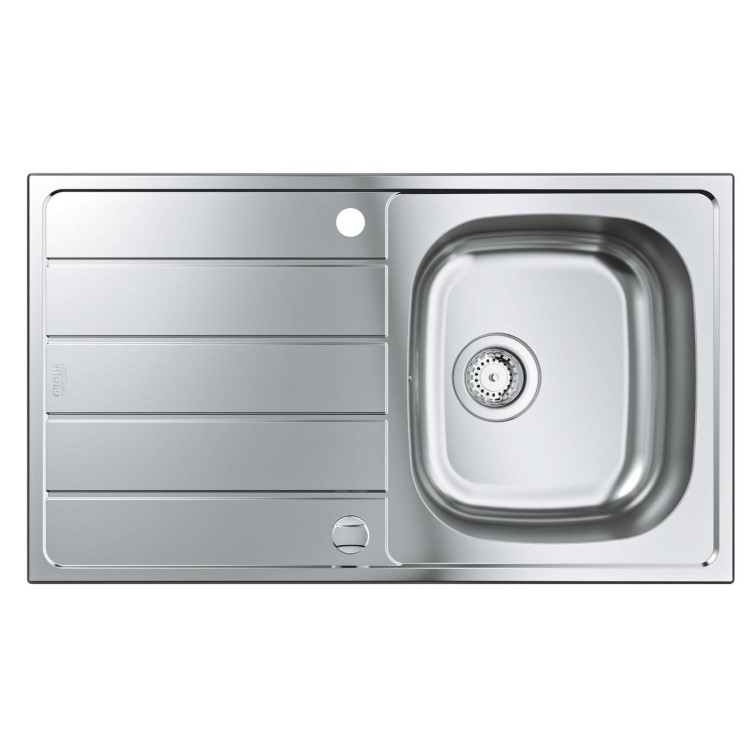 Grohe K200 Single bowl Inset Left or Right Chrome Stainless Steel Kitchen Sink