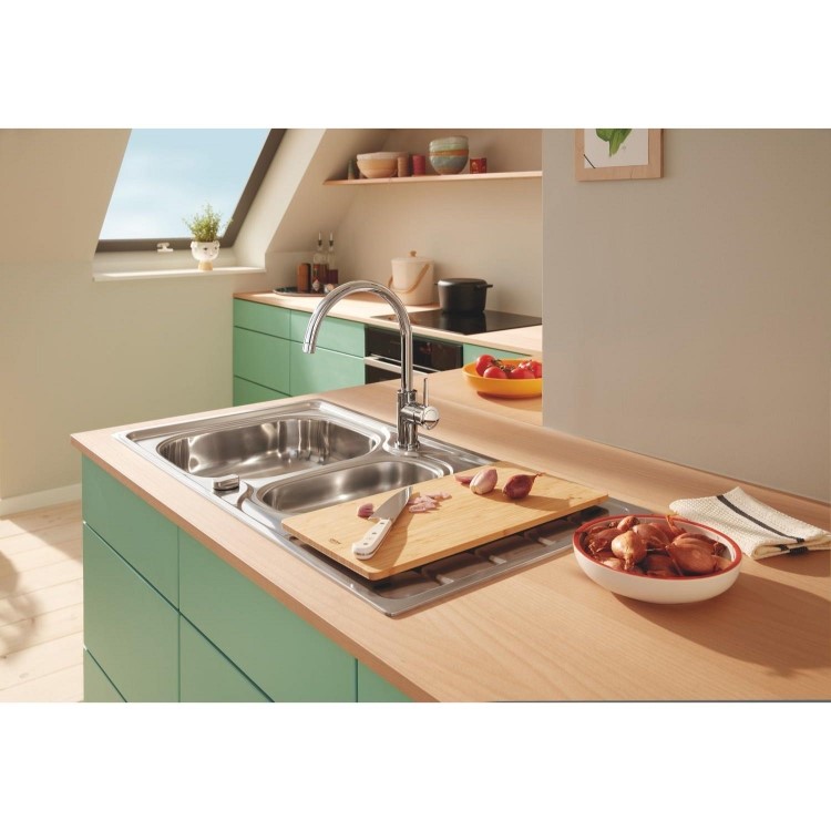 Grohe Start Classic Single Lever Kitchen Mixer Tap - Chrome