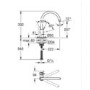 Grohe Start Classic Single Lever Kitchen Mixer Tap - Chrome