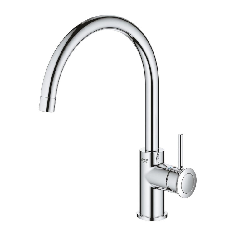 Grohe Start Classic Single Lever Kitchen Mixer Tap - Chrome