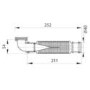 GRADE A1 - Wirquin Senzo 1.25 Space Saving Trap 