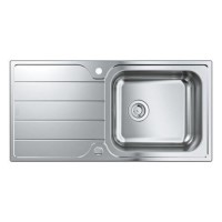 Grohe K500 Single bowl Inset Left or Right Chrome Stainless Steel Kitchen Sink