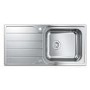 Grohe K500 Single bowl Inset Left or Right Chrome Stainless Steel Kitchen Sink