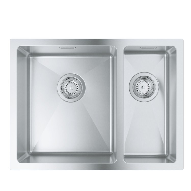 Grohe K700 1.5 Bowl Undermount Kitchen Sink - Stainless Steel