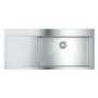 Grohe K1000 1 Bowl Inset Kitchen Sink & Drainer - Stainless Steel