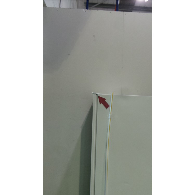 GRADE A3 - Smeg UKC7280FP 70-30 Sliding Rail Integrated In-column Fridge Freezer