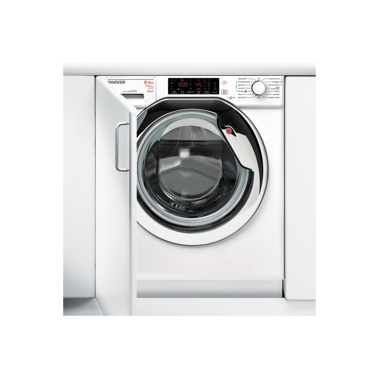 Hoover H-Wash & Dry 300 HBWDO8514TAHC-80 Smart Integrated 8/5KG 1400 Spin Washer Dryer White