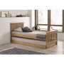 Oxford Single Guest Bed in Pine - Trundle Bed Included