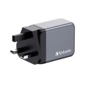 32201 Verbatim 3-Port GaN 65W  Wall Charger