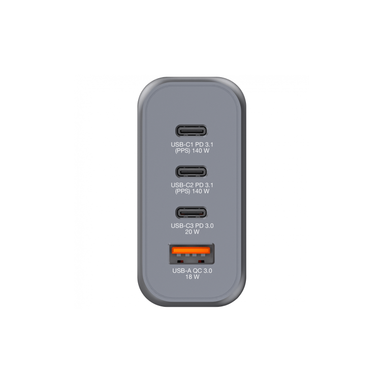 Verbatim 140W 4-Port GaN Wall Charger