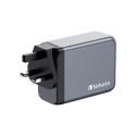 32204-VB Verbatim 200W 4-Port GaN Wall Charger