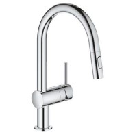 Grohe Minta Single Lever Kitchen Mixer Tap - Chrome
