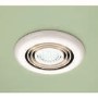 GRADE A1 - HIB Cyclone White Wet Room Inline Fan with LED Lights