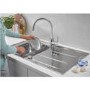 Grohe Concetto Chrome Single Lever Pull Out Kitchen Mixer Tap