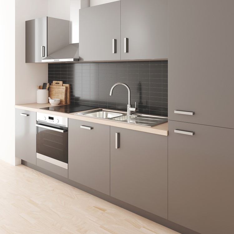 Grohe Concetto Chrome Single Lever Pull Out Kitchen Mixer Tap