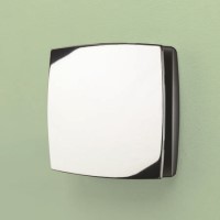 GRADE A1 - HiB Breeze Chrome Wall Mounted Bathroom Extractor Fan with Timer