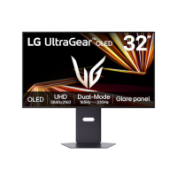 LG UltraGear GX8 32GX850A-B 32" OLED 4K UHD 165Hz Full HD 330Hz 0.03ms Gaming Monitor 