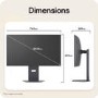 LG UltraGear evo 32" OLED Dual Mode 4K UHD 240Hz Full HD 480Hz 0.03ms Gaming Monitor