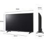 Refurbished LG LQ63 32" 720p HD Ready with HDR10 Pro LED Freesat HD Smart TV
