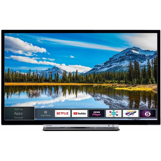 Ex Display - Toshiba 32W3863DB 32" 720p HD Ready LED Smart TV with Freeview HD