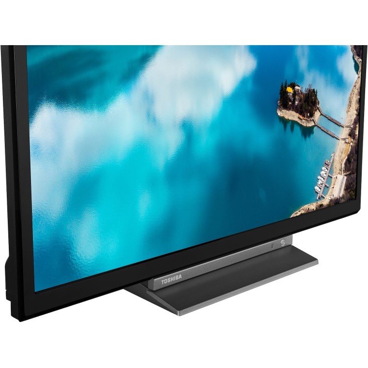 Grade A1 Toshiba 32WD3A63DB 32" HD Ready Smart LED TV and DVD Combi with Freeview Play