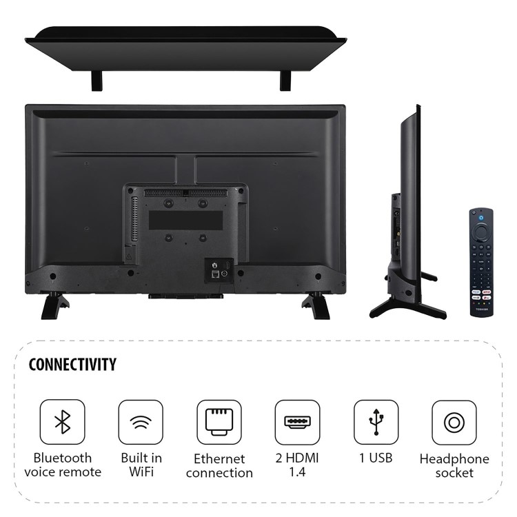 Toshiba 32 inch Smart HD Ready LED TV