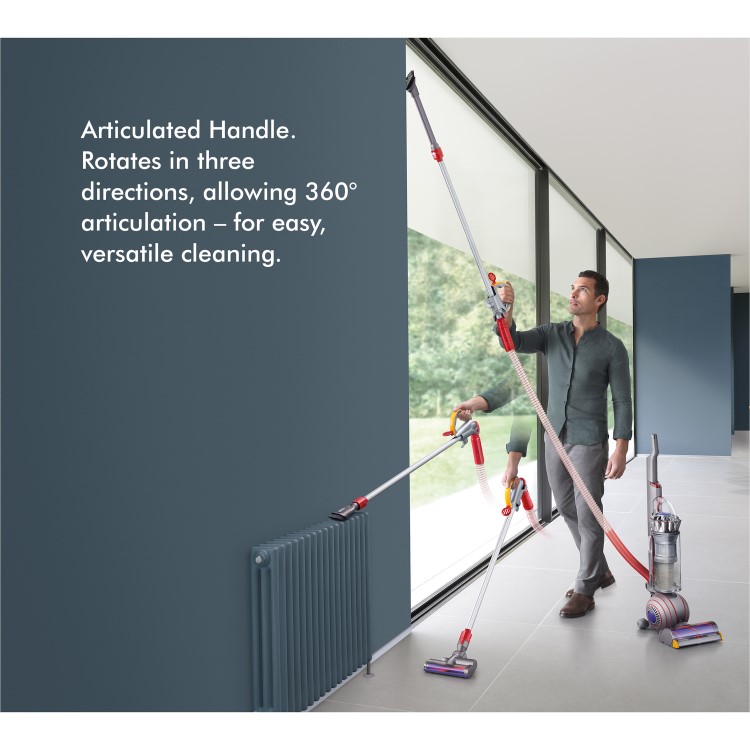 Dyson Ball Animal 2 Upright Vacuum Cleaner - Iron Grey And Yellow
