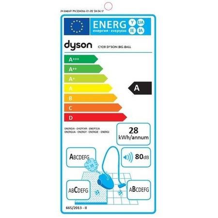 Dyson Big Ball Animal 2 Cylinder Vacuum Cleaner With Free Tool- Iron Grey Red And Purple