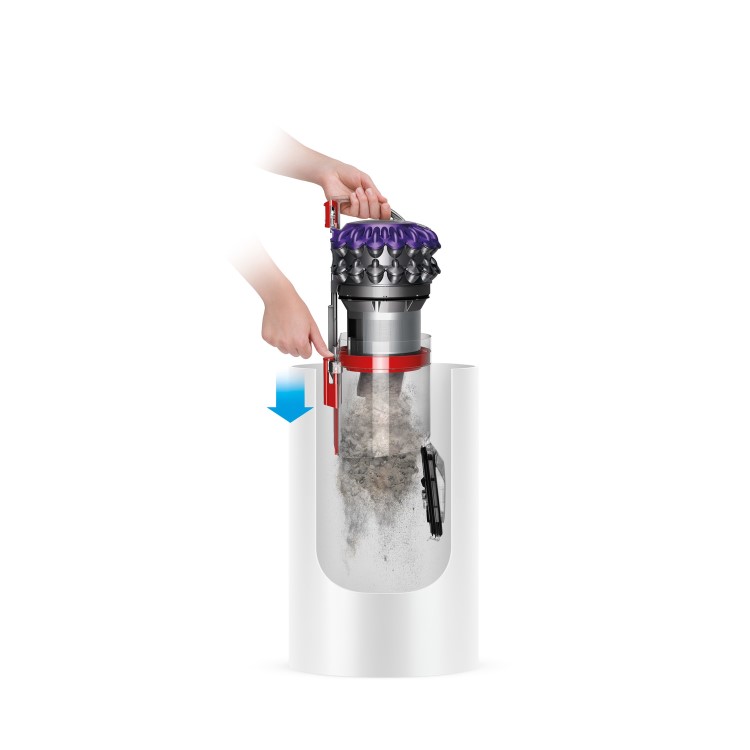 Dyson Big Ball Animal 2 Cylinder Vacuum Cleaner With Free Tool- Iron Grey Red And Purple