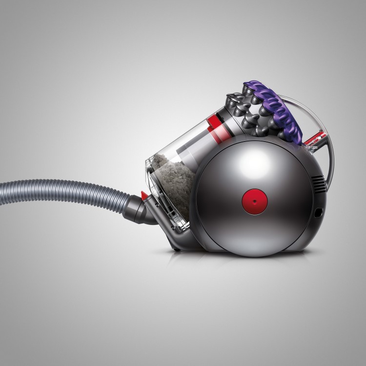 Dyson Big Ball Animal 2 Cylinder Vacuum Cleaner With Free Tool- Iron Grey Red And Purple