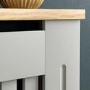 111cm Grey Radiator Cover - Arlington