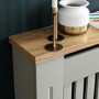 111cm Grey Radiator Cover - Arlington