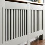 Large Grey Radiator Cover - 152cm - Arlington