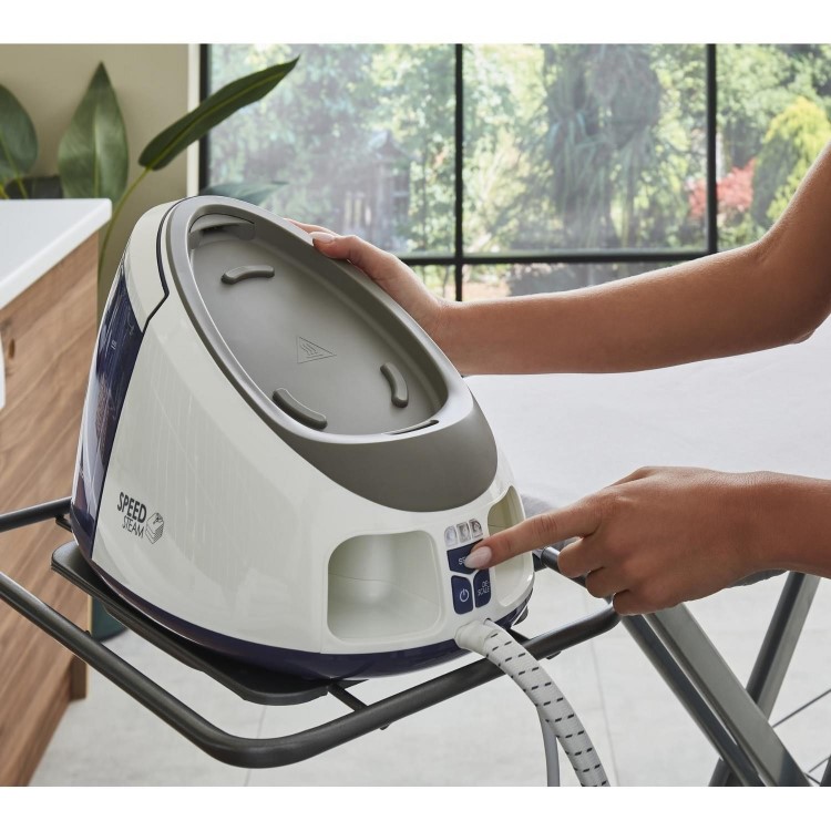Morphy Richards 333202 SpeedSteam 3000W Steam Generator Iron - Purple