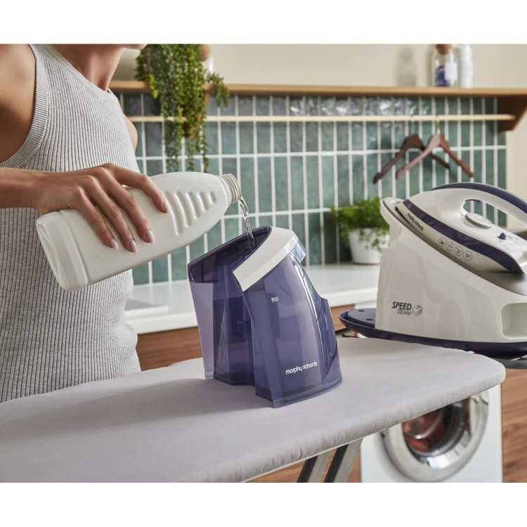 Morphy Richards 333202 SpeedSteam 3000W Steam Generator Iron - Purple