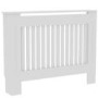 111cm White Radiator Cover - Chelsea